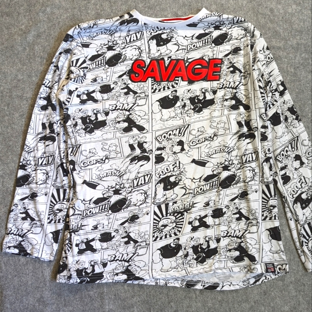 Phat Farm Long Sleeve Popeye XL